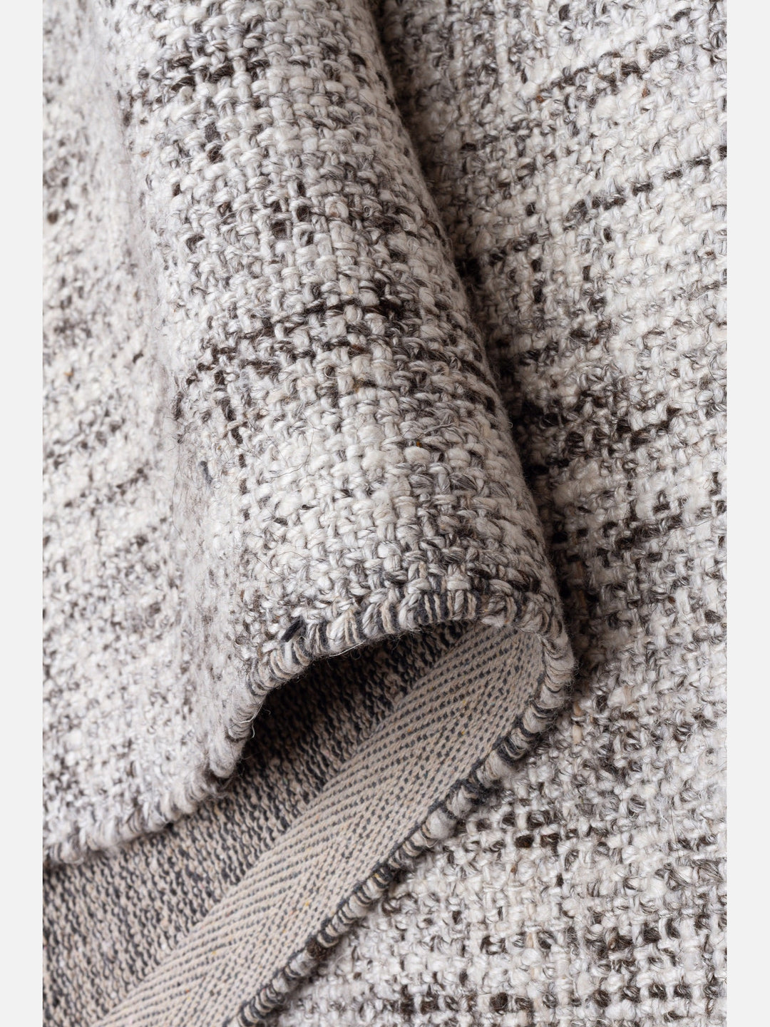Marrakech Serisi Krem-Koyu Gri (Cream Dark Grey) El Dokuma Halı