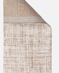 Marrakech Serie Wollmischung Melange Struktur Wohnzimmer Salon Flur Moderner Handgeknüpfter Teppich 01 CREAM HELLBRAUN