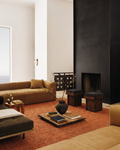 Baccarat Neo Jute 100% natürlich Wohnzimmer, Flur, Küche, Balkon Handgeknüpfter Strohteppich BCN RUST