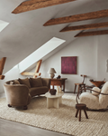Baccarat Jute 100% natürlich Wohnzimmer, Flur, Diele, Küche, Balkon Handgeknüpfter Strohteppich BAC WHITE