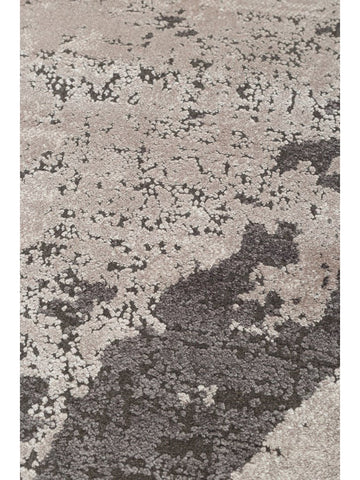 Monza Art Geometrisch Patroon Hoge Kwaliteit Dicht Geweven Glanzend Modern Woonkamer Tapijt 02 CREAM GREY Q