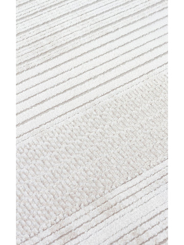 Mumbai Serisi Klasik Desenli Yüksek Kalite Sık Dokuma Parlak Salon Halısı 13 CREAM BEIGE - Carpetdocia