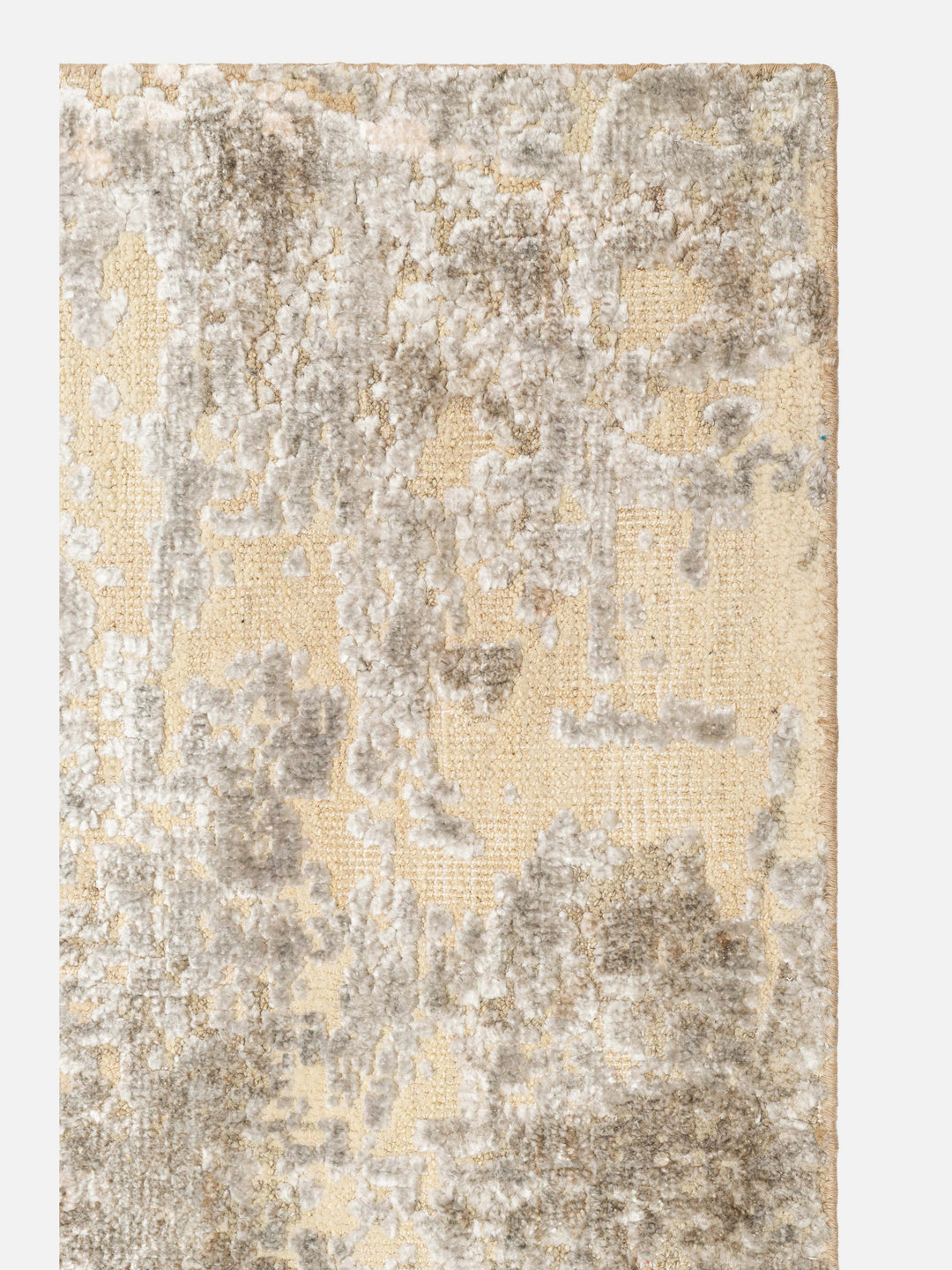 Floransa Serisi Yün ve Bambu İpeği El Dokuma Halı 3610 MINK SILVER MINK - Carpetdocia - görünüm 1