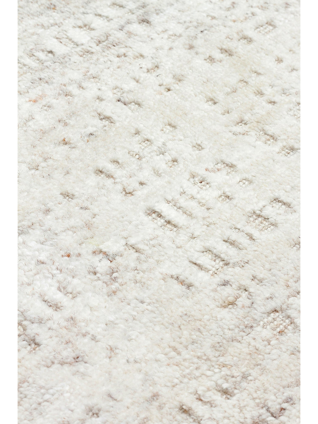 Palette Series 100% Natural Wool Viscose Cotton Hand Woven Scandinavian Living Room Carpet BEIGE