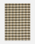 Oasis %100 Yün El Emeği ile Üretilen Kilim OLIVE CHECK