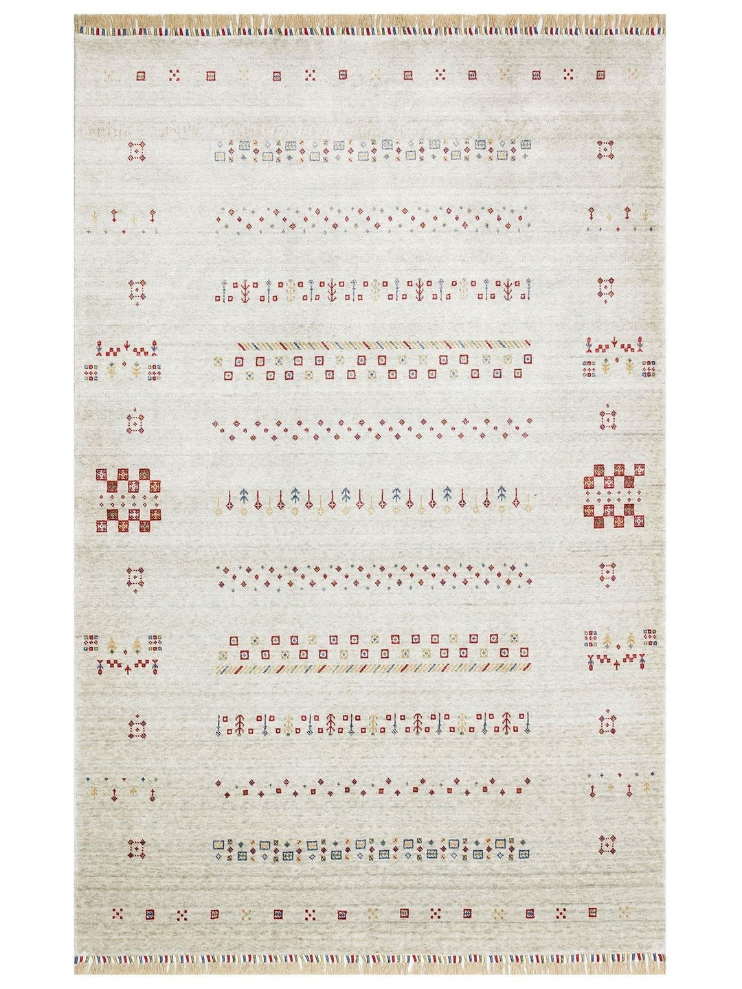 Oushak Carnaval 100% Natural Easy to Clean Handmade TENCEL™ Modern Uşak Carpet 06 BEIGE
