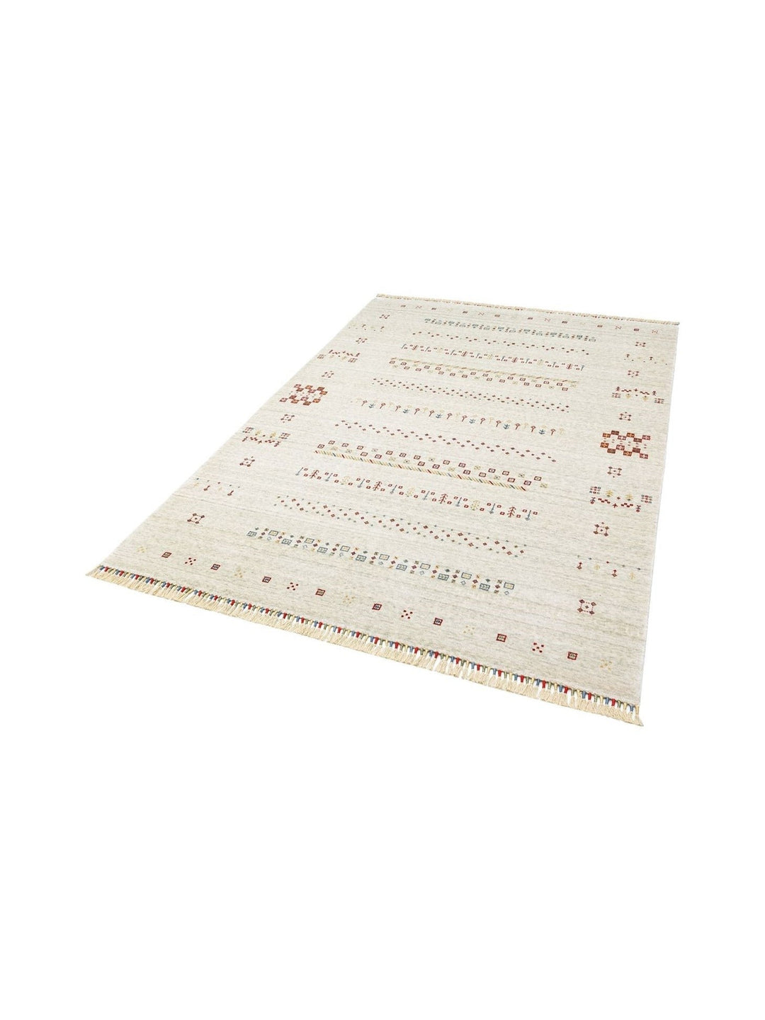 Oushak Carnaval 100% Natural Easy to Clean Handmade TENCEL™ Modern Uşak Carpet 06 BEIGE