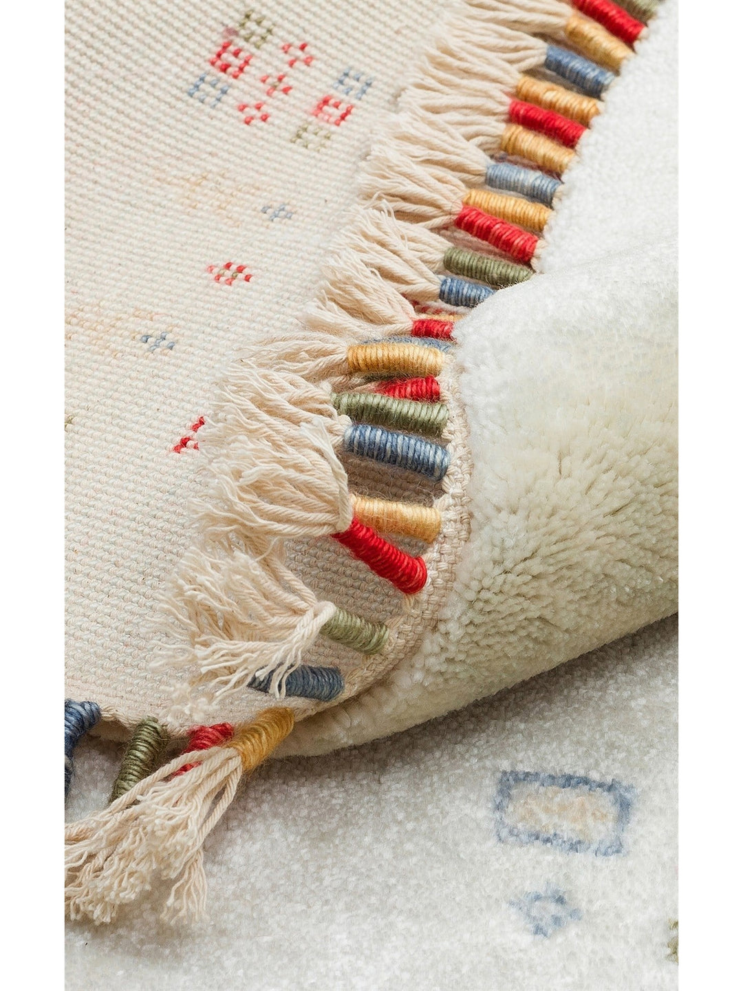 Oushak Carnaval 100% Natural Easy to Clean Handmade TENCEL™ Modern Uşak Carpet 06 BEIGE Q