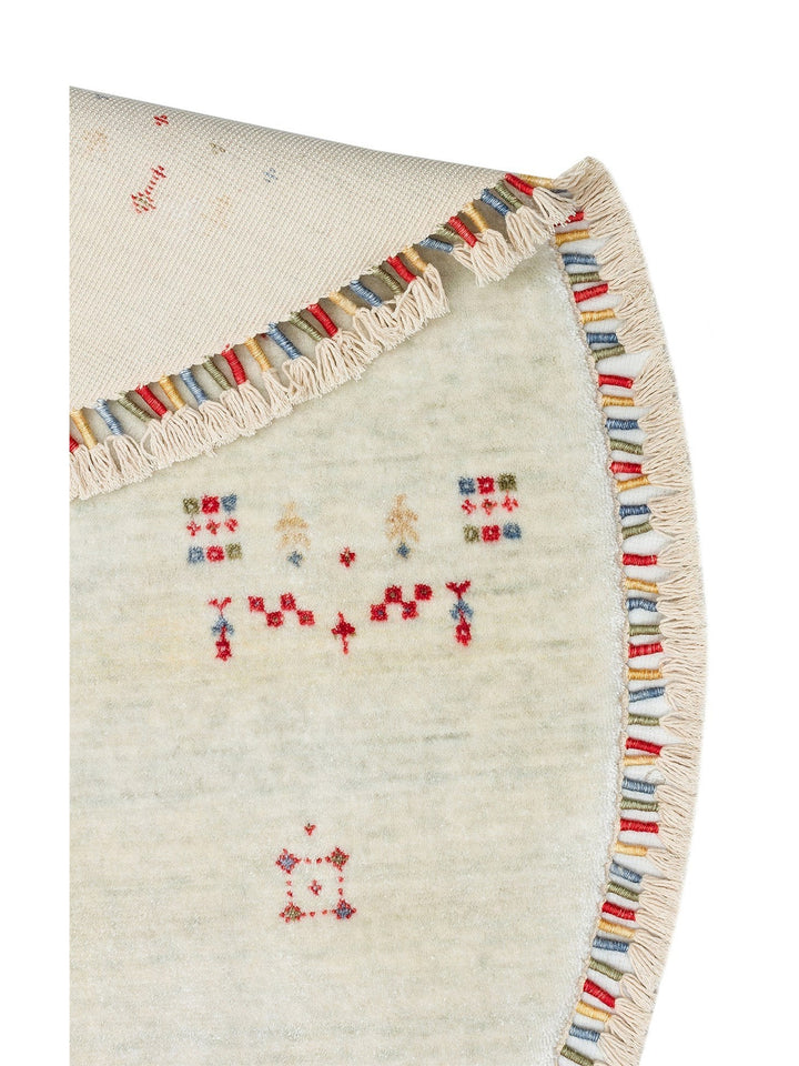 Oushak Carnaval 100% Natural Easy to Clean Handmade TENCEL™ Modern Uşak Carpet 06 BEIGE Q