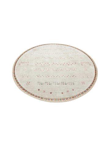 Oushak Carnaval %100 Naturel Kolay Temizlenir El Emeğiyle Üretilen TENCEL™ Modern Uşak Halısı 06 BEIGE Q