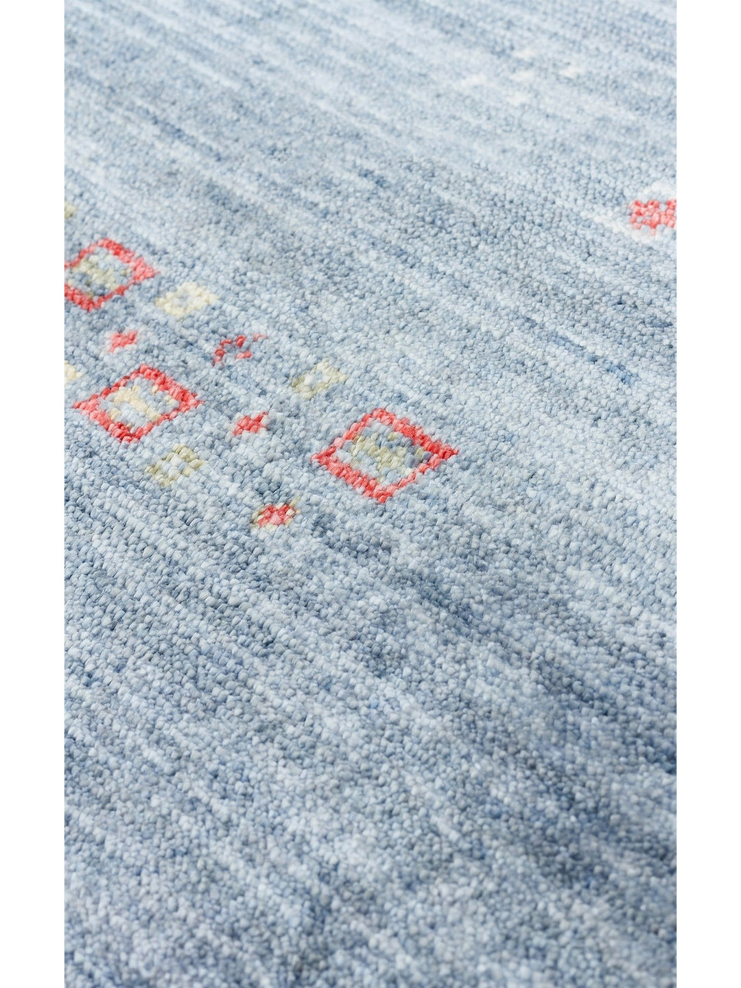 Oushak Carnaval 100% Natural Easy to Clean Handmade TENCEL™ Modern Uşak Carpet 06 BLUE Q