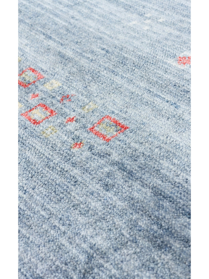 Oushak Carnaval 100% Natural Easy to Clean Handmade TENCEL™ Modern Uşak Carpet 06 BLUE Q
