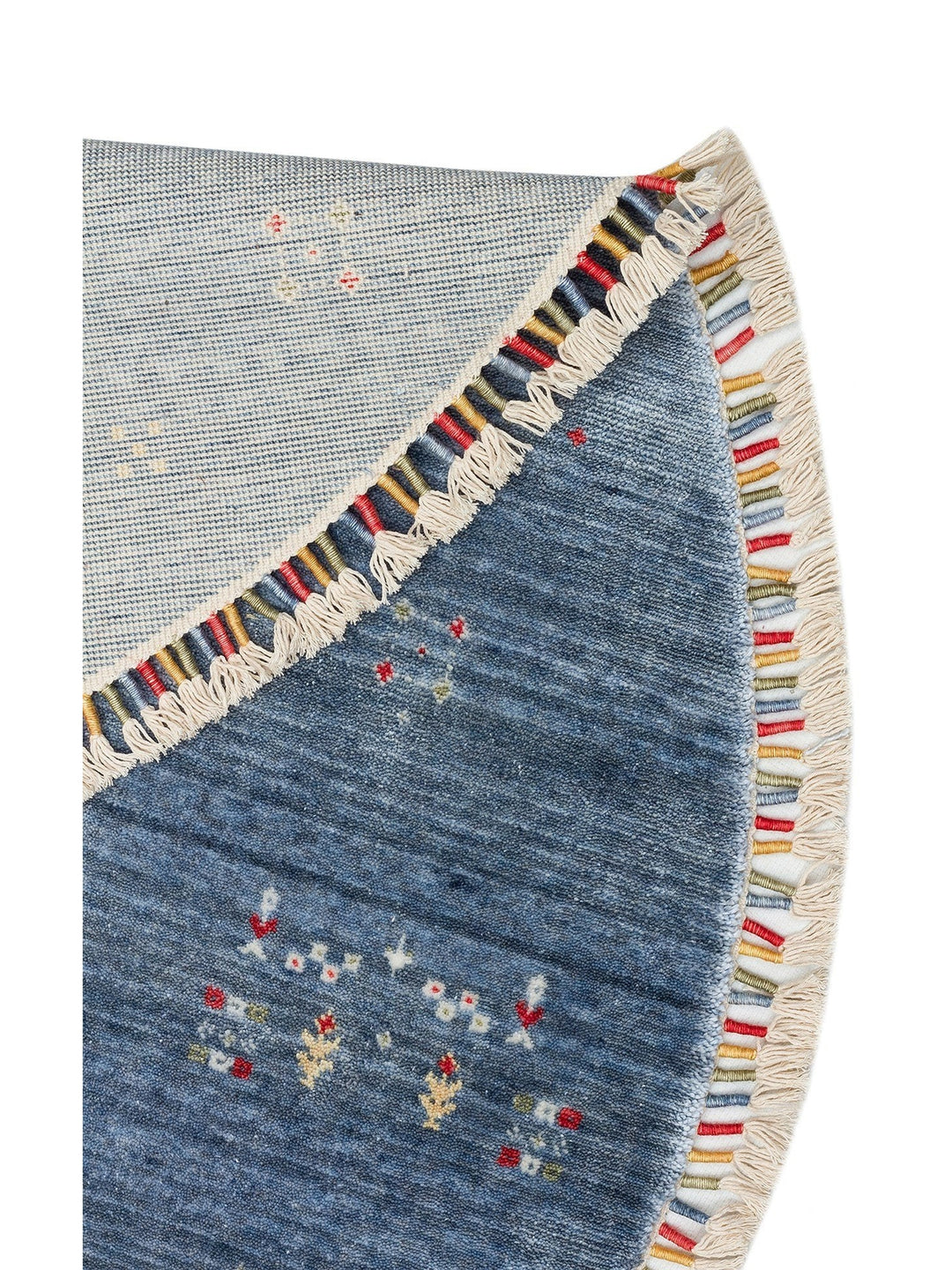 Oushak Carnaval 100% Natural Easy to Clean Handmade TENCEL™ Modern Uşak Carpet 06 BLUE Q