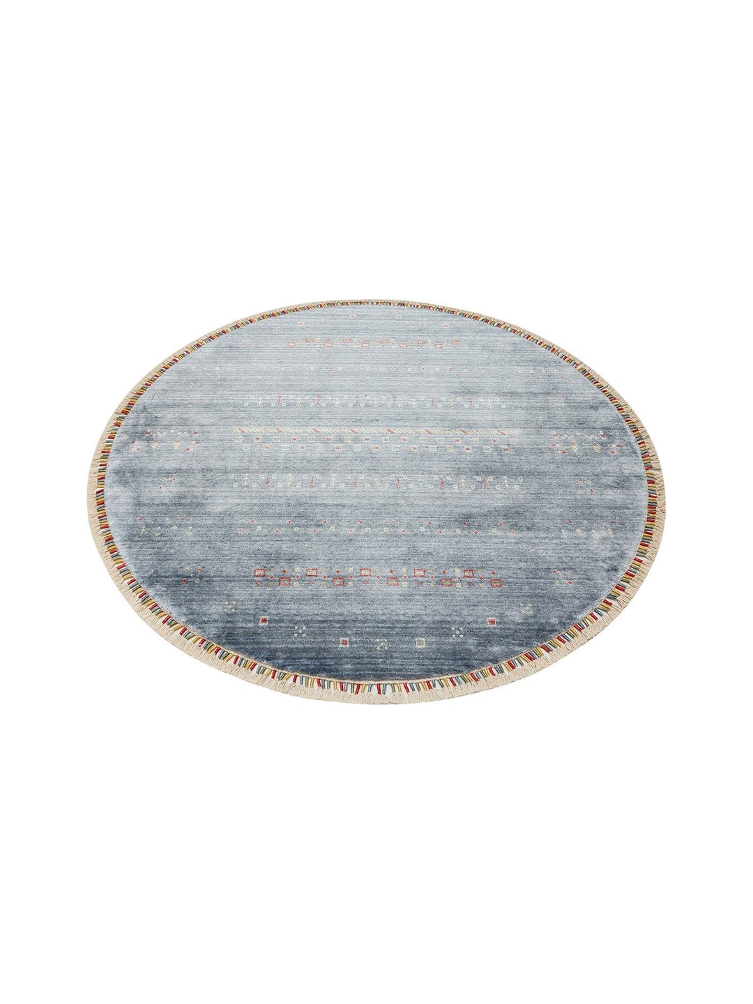 Oushak Carnaval 100% Natural Easy to Clean Handmade TENCEL™ Modern Uşak Carpet 06 BLUE Q