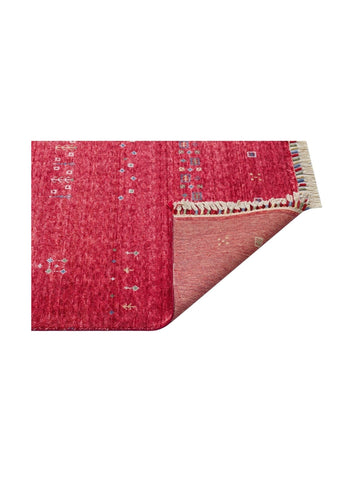 Oushak Carnaval %100 Naturel Kolay Temizlenir El Emeğiyle Üretilen TENCEL™ Modern Uşak Halısı 06 RED