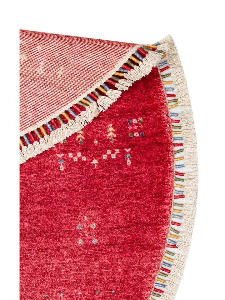 Oushak Carnaval 100% Natural Easy to Clean Handmade TENCEL™ Modern Uşak Carpet 06 RED Q