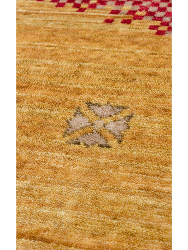 Oushak Carnaval %100 Naturel Kolay Temizlenir El Emeğiyle Üretilen TENCEL™ Modern Uşak Halısı 07 BEIGE AUTUMN Q