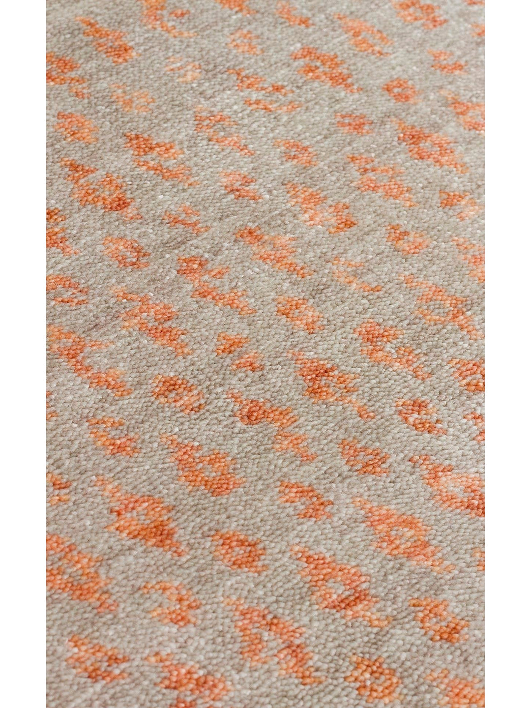 Oushak Carnaval %100 Naturel Kolay Temizlenir El Emeğiyle Üretilen TENCEL™ Modern Uşak Halısı 15 BEIGE AUTUMN