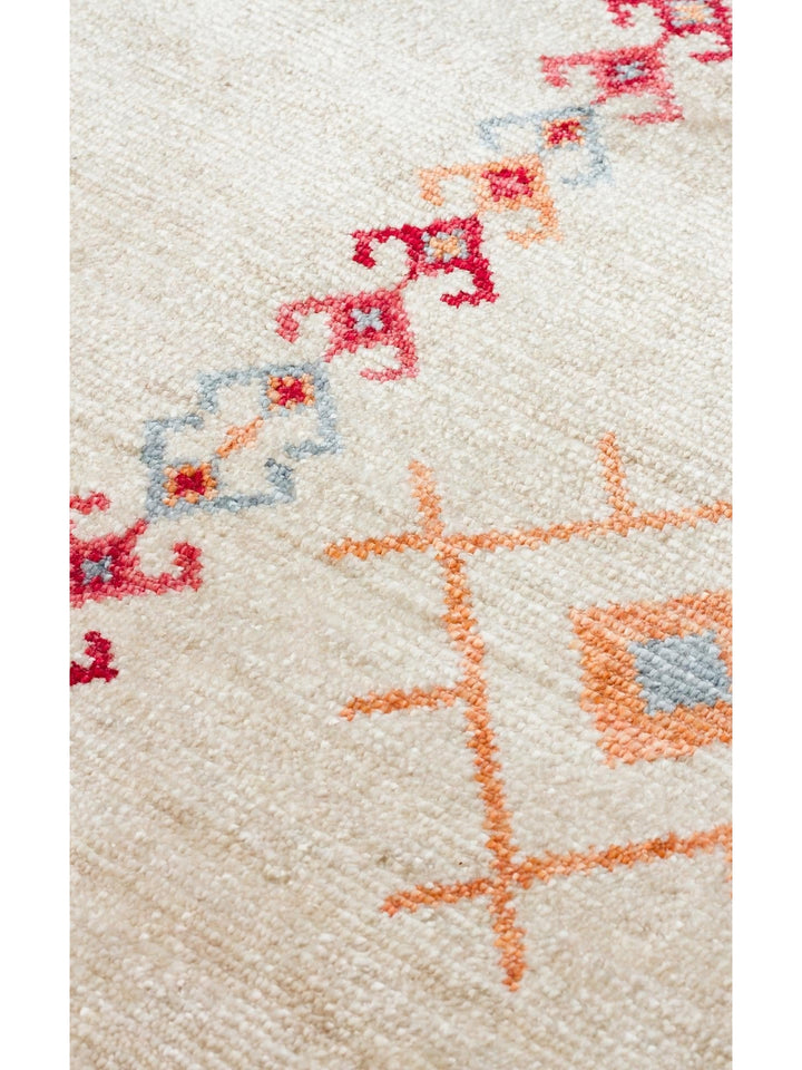 Oushak Carnaval 100% Natural Easy to Clean Handmade TENCEL™ Modern Uşak Carpet 20 LIGHT MULTY