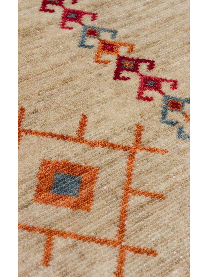 Oushak Carnaval 100% Natural Easy to Clean Handmade TENCEL™ Modern Uşak Carpet 20 LIGHT MULTY