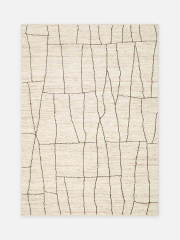 Cordoba Serisi Krem (Cream) El Dokuma Kilim