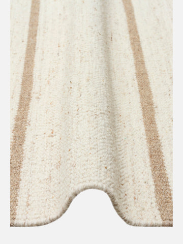 Cordoba Serisi Fildişi-Bej (Ivory Beige) El Dokuma Kilim