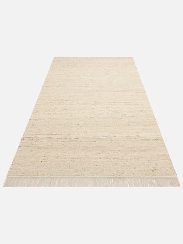 Cordoba Serisi Krem-Kahve (Cream Brown) El Dokuma Kilim