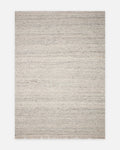 Cordoba Serie Neuseelandwolle und Baumwolle mit Fransen Wohnzimmer Salon Moderner Handgeknüpfter Kilim 08 CREAM GRAU