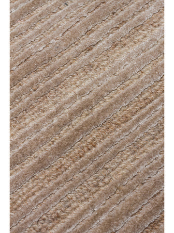 Tapete artesanal da série Palermo, mistura de lã e TENCEL™ BEIGE