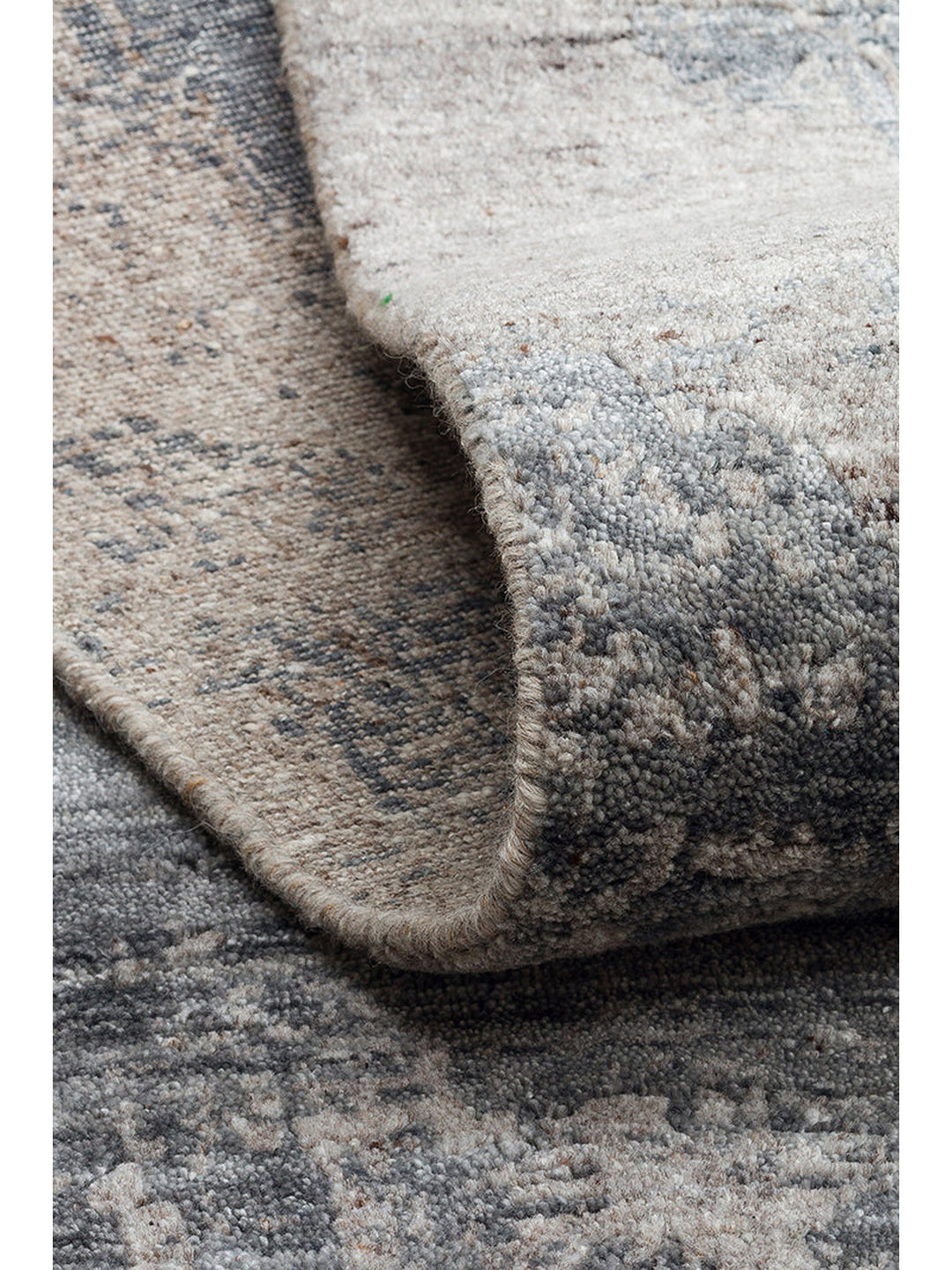 Palette Serisi %100 Naturel Yün Viskon Pamuk El Dokuma İskandinav Salon Oturma Odası Halı COALD - Carpetdocia