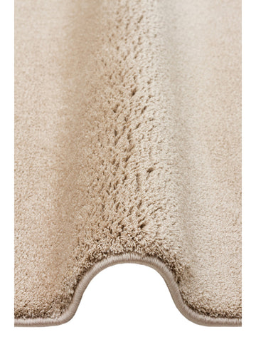 Peace Art Hav Toz Vermez Yumuşak Tuşeli Zarif Shaggy Halı 04 BEIGE - Carpetdocia