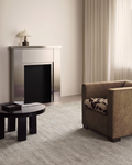 Portofino Serie 100% natürliche Viskose Wolle Baumwolle handgewebter moderner Wohnzimmer Teppich SILVER