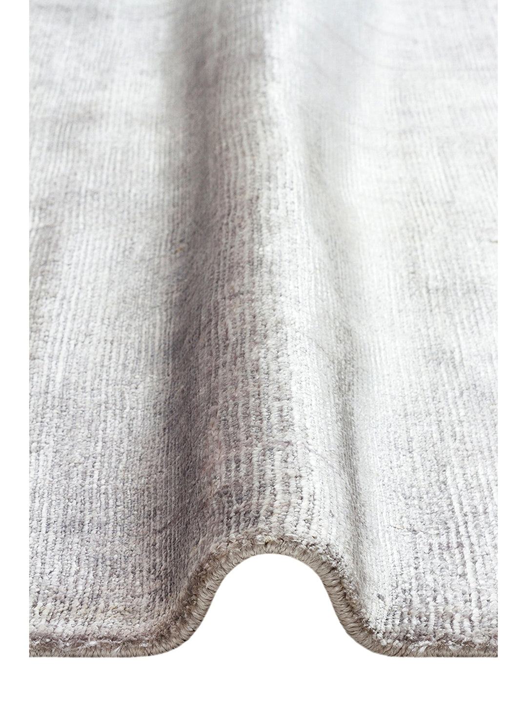 Mulberry Serisi %100 Rayon El Dokuma Parlak Modern Salon Oturma Odası Halı SILVER