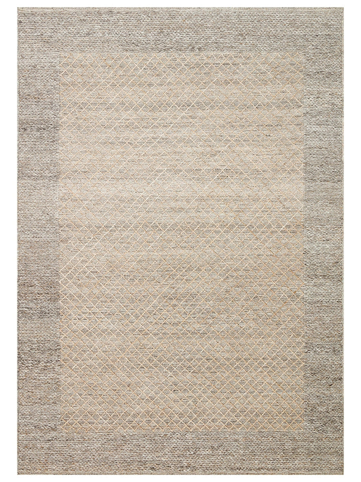 Herringbone Serisi El Dokuma Modern Etnik Salon Oturma Odası Yatak Odası Halı BEIGE