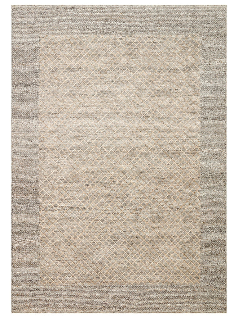 Herringbone Serisi El Dokuma Modern Etnik Salon Oturma Odası Yatak Odası Halı BEIGE