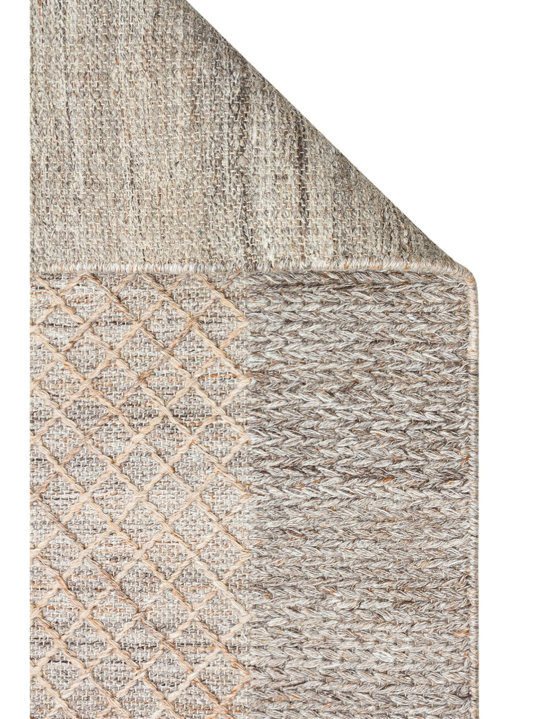 Herringbone Serisi El Dokuma Modern Etnik Salon Oturma Odası Yatak Odası Halı BEIGE