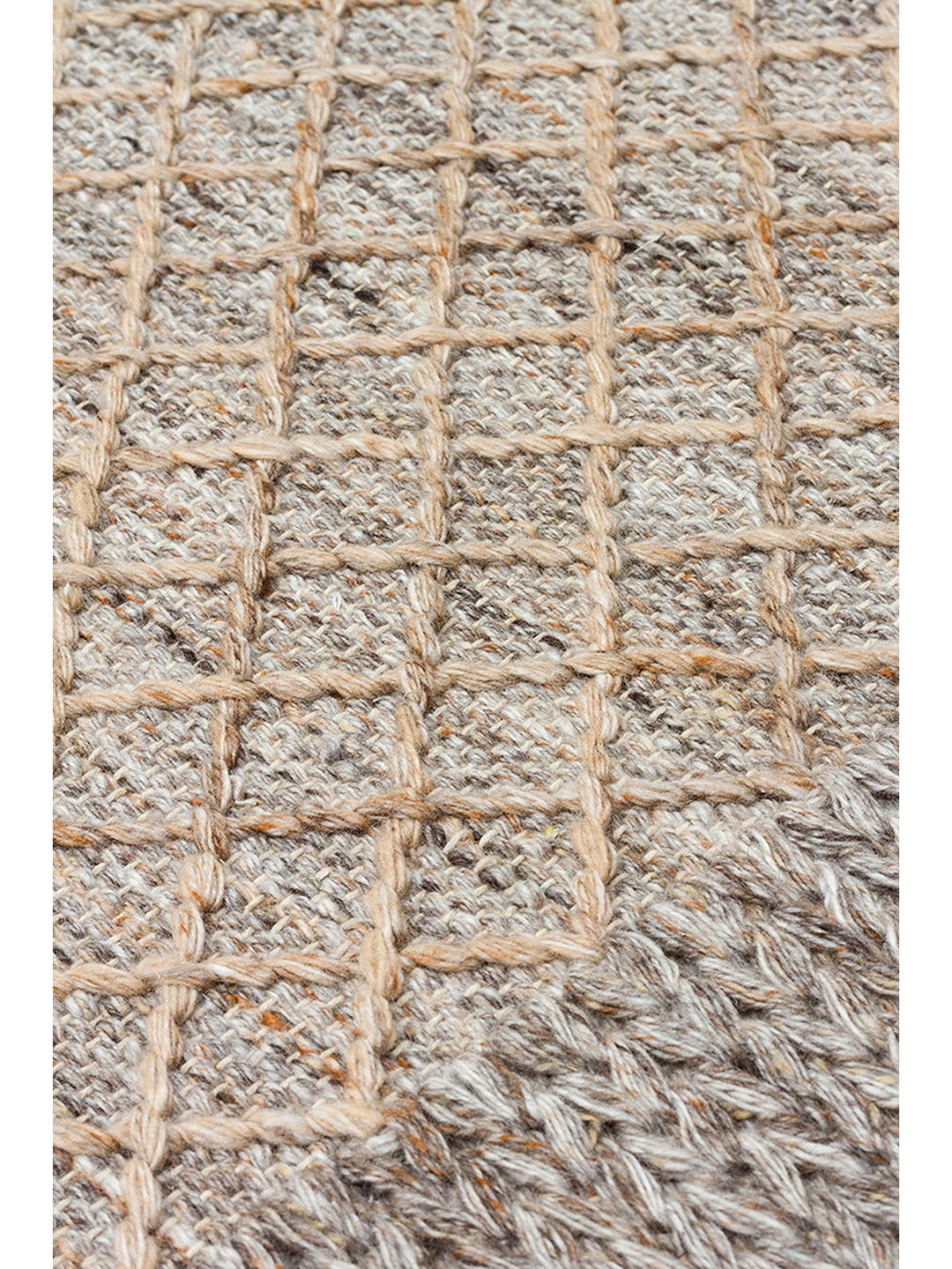 Herringbone Serisi El Dokuma Modern Etnik Salon Oturma Odası Yatak Odası Halı BEIGE