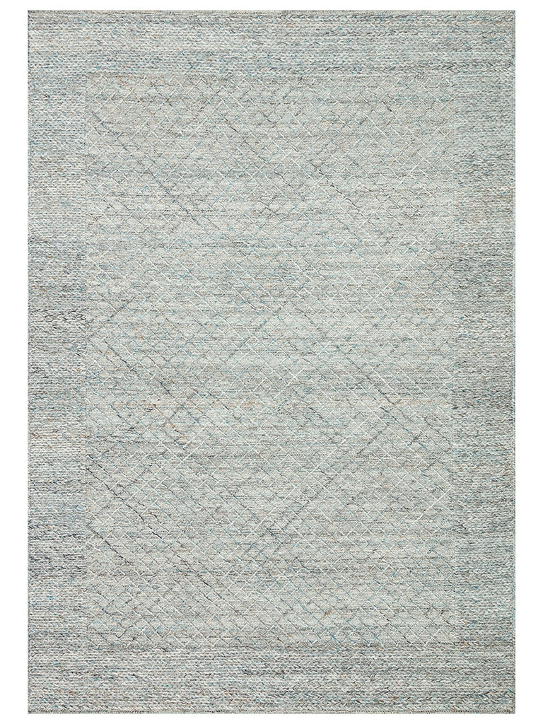 Herringbone Serisi El Dokuma Modern Etnik Salon Oturma Odası Yatak Odası Halı BLUE