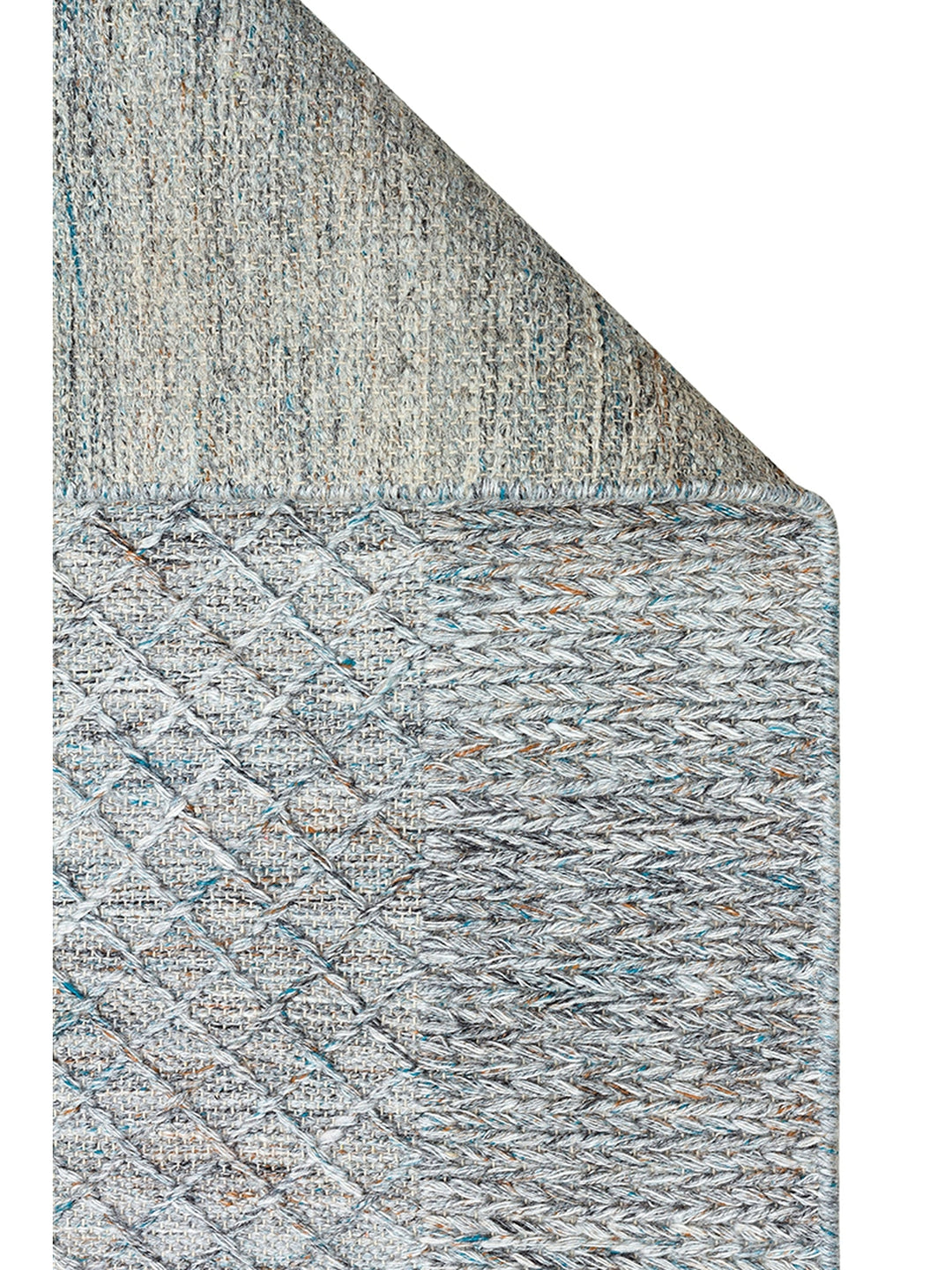 Herringbone Serisi El Dokuma Modern Etnik Salon Oturma Odası Yatak Odası Halı BLUE