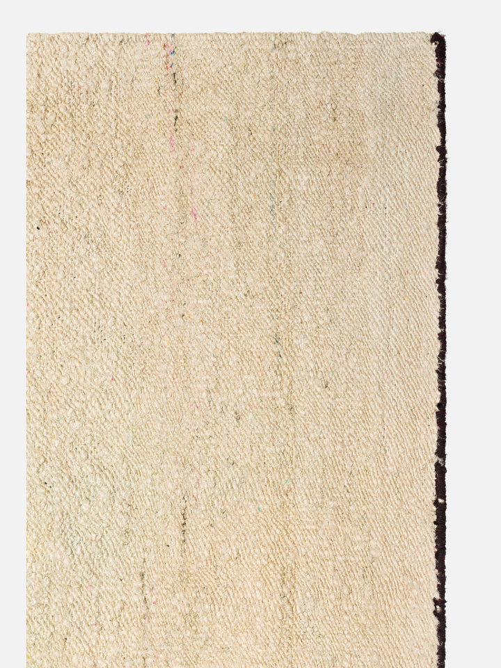 Silk Road Serisi %100 İpek El Dokuma Kilim BEIGE - Carpetdocia - görünüm 1