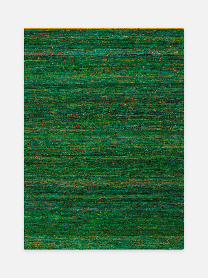 Silk Road Serisi %100 İpek El Dokuma Kilim GREEN - Carpetdocia - görünüm 1