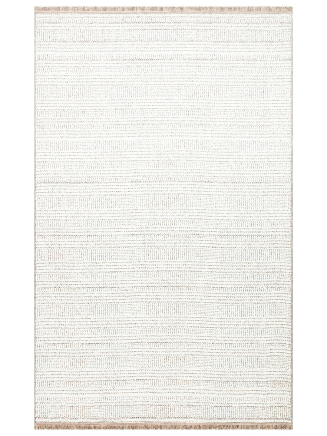 İskandinav Serisi Hasır Dokuma Oturma Odası Koridor Antre Mutfak Modern Halı 02 WHITE GREY - Carpetdocia