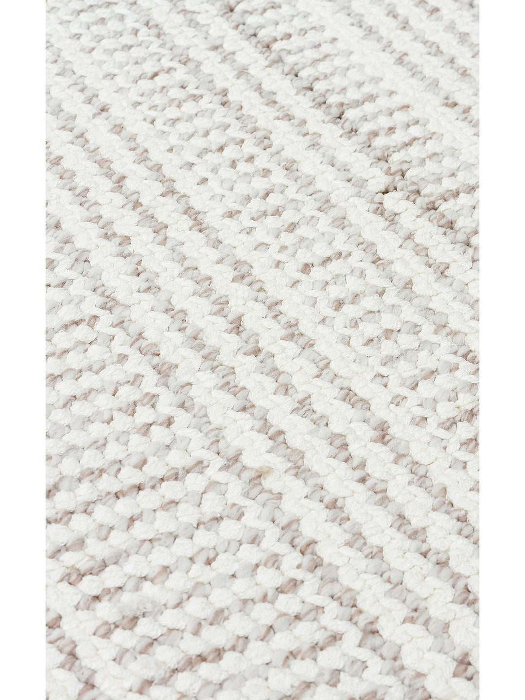 İskandinav Serisi Hasır Dokuma Oturma Odası Koridor Antre Mutfak Modern Halı 02 WHITE GREY - Carpetdocia