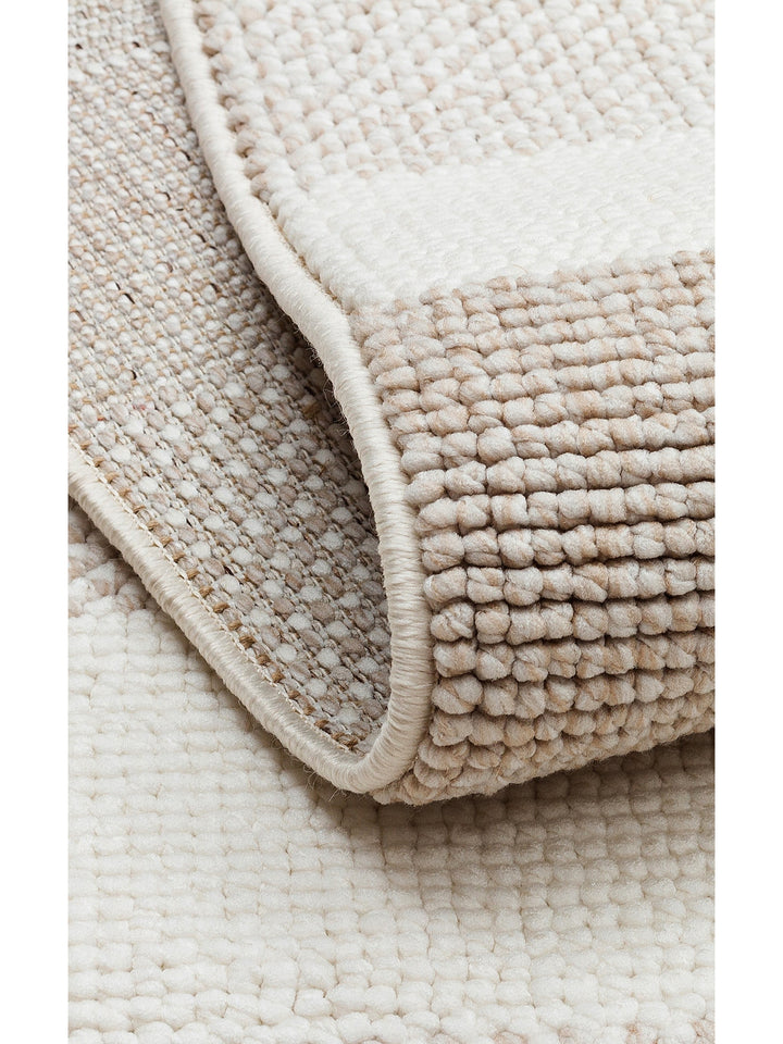 İskandinav Serisi Hasır Dokuma Oturma Odası Koridor Antre Mutfak Modern Halı 08 BEIGE - Carpetdocia
