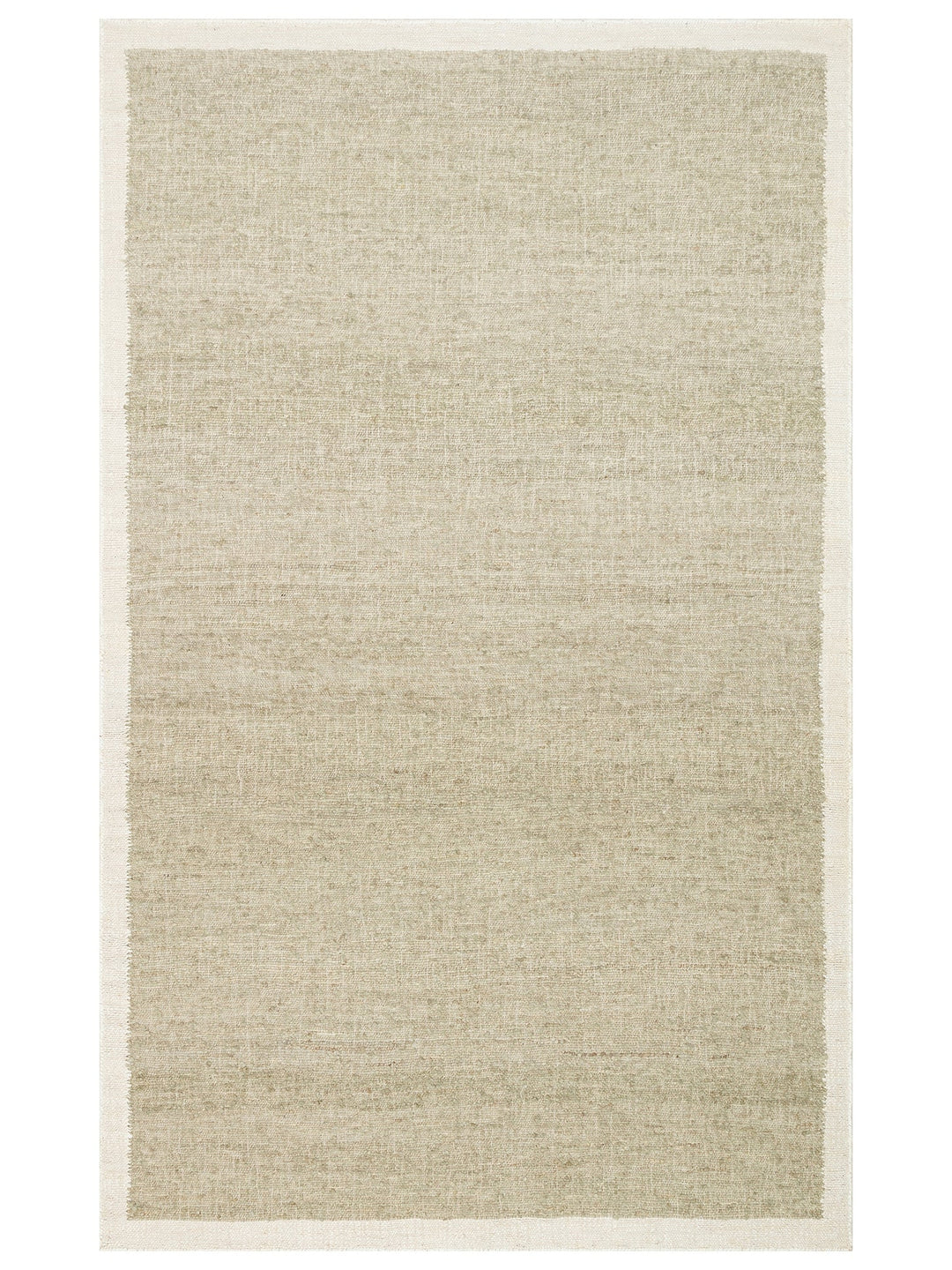 Urumchi %100 Naturel Yün Jüt Karışımı Oturma Odası Salon Koridor Mutfak El Dokuma Halı 01 MINT CREAM - Carpetdocia