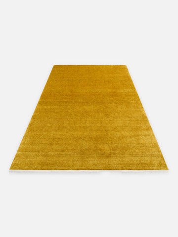 Victoria %100 TENCEL™ Lyocell El Emeği ile Üretilen Halı YELLOW SAFFRON açılı görünüm