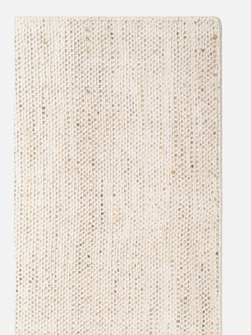 Kelly Serisi %100 Naturel Yün ve Viskon El Dokuma Salon Oturma Odası Yatak Odası Halı IVORY - Carpetdocia - görünüm 1